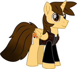 Size: 9797x8743 | Tagged: safe, artist:ejlightning007arts, imported from derpibooru, oc, oc only, oc:ej, alicorn, pony, derpibooru community collaboration, 2021 community collab, clothes, jacket, male, simple background, smiling, stallion, transparent background, vector