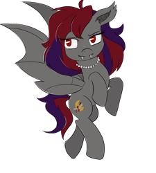 Size: 900x1000 | Tagged: safe, imported from derpibooru, oc, oc only, oc:evening prose, bat pony, pegasus, bat wings, fangs, female, freckles, jewelry, mare, necklace, pearl necklace, simple background, solo, transparent background, wings