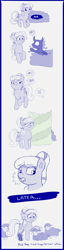 Size: 1575x6147 | Tagged: safe, artist:heretichesh, imported from derpibooru, sapphire joy, changeling, crystal pony, pony, sheep, amputee, bush, ewe, eyeroll, female, happy, happy ending, head pat, lurking, magic, mare, missing leg, missing limb, pat, petting, sad, smiling, tail band, teary eyes, textless dialogue, tiny ewes, transformation