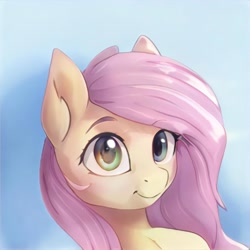 Size: 1024x1024 | Tagged: safe, artist:thisponydoesnotexist, imported from derpibooru, pegasus, pony, female, heterochromia, looking at you, mare, neural network, not fluttershy, solo