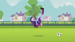 Size: 1280x720 | Tagged: safe, imported from derpibooru, screencap, twilight sparkle, equestria girls, equestria girls (movie), football, majestic as fuck, solo, sports