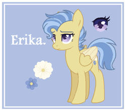 Size: 553x484 | Tagged: safe, artist:sakurainu2715, imported from derpibooru, oc, oc:erika sentry, pegasus, pony, female, mare, parent:flash sentry, parent:trixie, parents:flaxie, solo