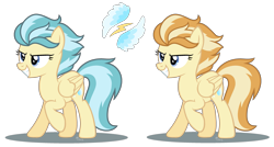 Size: 3411x1825 | Tagged: safe, artist:strawberry-spritz, imported from derpibooru, oc, oc only, pegasus, pony, alternate hair color, female, mare, offspring, parent:fire streak, parent:misty fly, simple background, solo, transparent background