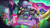 Size: 1920x1080 | Tagged: safe, imported from derpibooru, screencap, pinkie pie, spike, twilight sparkle, alicorn, dragon, the last problem, cake, candy, candy cane, disco ball, food, party cave, traffic cone, twilight sparkle (alicorn), winged spike, wings