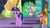 Size: 1920x1080 | Tagged: safe, imported from derpibooru, screencap, spike, twilight sparkle, alicorn, dragon, the last problem, male, party cave, twilight sparkle (alicorn), winged spike, wings