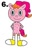 Size: 158x248 | Tagged: safe, artist:sweetheart1012, imported from derpibooru, pinkie pie, oc, oc only, crossover, crossover offspring, crossover ship offspring, cute, female, interspecies offspring, male, offspring, parent:pinker, parent:pinkie pie, parent:wander, parents:pinker, picture for breezies, simple background, solo, wander over yonder, white background