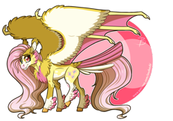 Size: 1644x1151 | Tagged: safe, alternate version, artist:inuhoshi-to-darkpen, imported from derpibooru, fluttershy, bat pony, pegasus, pony, alternate design, bat ponified, cloven hooves, colored wings, ear fluff, ethereal mane, flutterbat, race swap, redesign, simple background, solo, starry mane, tail feathers, transparent background, unshorn fetlocks, wings