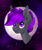 Size: 2000x2400 | Tagged: safe, imported from derpibooru, oc, oc only, oc:moonlight thunder, bat pony, pony, bust, detailed background, moon, portrait, solo, stars