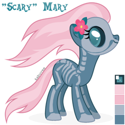 Size: 1024x1024 | Tagged: safe, artist:kabuvee, imported from derpibooru, oc, oc only, oc:scary mary, earth pony, pony, female, mare, reference sheet, simple background, solo, transparent background