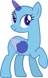 Size: 972x1583 | Tagged: safe, artist:pegasski, imported from derpibooru, oc, oc only, alicorn, pony, amending fences, alicorn oc, bald, base, eyelashes, flying, horn, raised hoof, simple background, smiling, solo, transparent background, two toned wings, wings