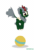 Size: 750x1100 | Tagged: safe, artist:kitana762, imported from derpibooru, oc, oc only, oc:aetheria shadowleaf, kirin, pony, animated, ball, bouncing, cute, gif, happy, ocbetes, simple background, solo, vector, white background