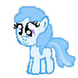 Size: 1200x1200 | Tagged: safe, artist:mario64, cotton cloudy, earth pony, pony, cottonbetes, cute, female, filly, pixel art, simple background, smiling, transparent background