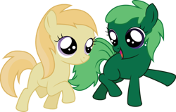 Size: 900x573 | Tagged: safe, artist:stewi0001, noi, oc, oc:spearmint, earth pony, pony, .ai available, .svg available, chatting, female, filly, freckles, simple background, svg, talking, transparent background, trotting, vector