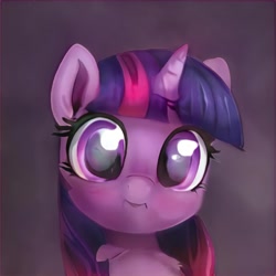 Size: 1024x1024 | Tagged: safe, artist:thisponydoesnotexist, imported from derpibooru, cute, neural network, not twilight sparkle