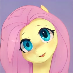 Size: 1024x1024 | Tagged: safe, artist:thisponydoesnotexist, imported from derpibooru, neural network, not fluttershy, solo