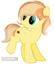 Size: 1000x1184 | Tagged: safe, artist:indonesiarailroadpht, imported from derpibooru, oc, oc only, earth pony, pony, looking back