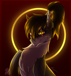 Size: 2792x3000 | Tagged: safe, artist:littlepudel, imported from derpibooru, earth pony, original species, pony, solo