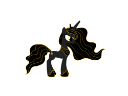 Size: 2048x1536 | Tagged: safe, artist:laalaaangel, imported from derpibooru, alicorn, pony, alicornified, hoof shoes, jewelry, peytral, ponified, race swap, simple background, six (musical), solo, tiara, white background