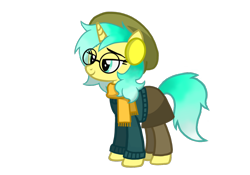 Size: 1074x750 | Tagged: artist needed, safe, imported from derpibooru, oc, oc only, pony, unicorn, derpibooru community collaboration, 2021 community collab, clothes, female, glasses, mare, scarf, simple background, solo, transparent background