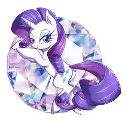 Size: 1568x1494 | Tagged: safe, artist:nessaka-v, artist:nessakav, imported from derpibooru, part of a set, rarity, pony, unicorn, butt, ear fluff, female, gem, lidded eyes, looking at you, mare, plot, simple background, solo, transparent background