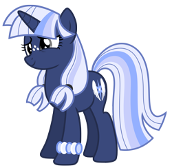 Size: 6719x6569 | Tagged: safe, artist:estories, imported from derpibooru, oc, oc only, oc:silverlay, original species, pony, unicorn, absurd resolution, cute, female, mare, ocbetes, simple background, solo, transparent background, umbra pony, vector