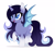 Size: 4152x3888 | Tagged: safe, artist:rioshi, artist:starshade, imported from derpibooru, oc, oc only, oc:princess nova, alicorn, bat pony, bat pony alicorn, pony, bat pony oc, bat wings, commission, female, horn, mare, simple background, solo, starry eyes, stars, white background, wingding eyes, wings, your character here