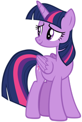 Size: 1280x1898 | Tagged: safe, artist:andoanimalia, imported from derpibooru, twilight sparkle, alicorn, pony, the summer sun setback, female, simple background, smiling, transparent background, vector