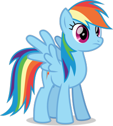 Size: 5042x5630 | Tagged: safe, artist:thatusualguy06, imported from derpibooru, rainbow dash, pegasus, pony, bridle gossip, .svg available, female, mare, simple background, solo, svg, transparent background, vector