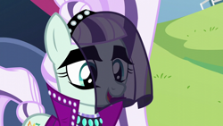 Size: 1920x1080 | Tagged: safe, imported from derpibooru, screencap, coloratura, earth pony, pony, the mane attraction, countess coloratura, female, mare, solo, veil