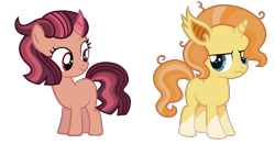 Size: 1343x705 | Tagged: safe, artist:strawberry-spritz, imported from derpibooru, oc, pony, unicorn, female, filly, offspring, parent:fluttershy, parent:king sombra, parent:moondancer, parent:sunburst, simple background, transparent background