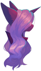 Size: 1349x2330 | Tagged: safe, artist:raya, imported from derpibooru, oc, oc only, pony, unicorn, long mane, pretty, shading, simple background, solo, transparent background