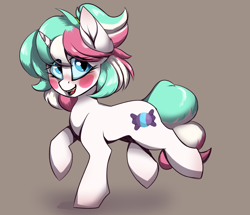 Size: 3112x2675 | Tagged: safe, artist:arume_lux, artist:luxsimx, imported from derpibooru, oc, oc only, oc:cottonsweets, pony, unicorn, fangs, solo