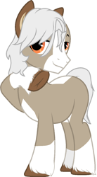 Size: 660x1200 | Tagged: safe, artist:chao-xing, imported from derpibooru, oc, oc only, oc:kobi nosher, earth pony, pony, base used, male, solo, stallion