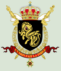 Size: 2104x2460 | Tagged: safe, artist:azdaracylius, fluttershy, belgium, coat of arms