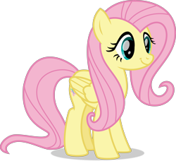 Size: 8528x7771 | Tagged: safe, artist:thatusualguy06, imported from derpibooru, fluttershy, pony, the one where pinkie pie knows, .svg available, absurd resolution, female, mare, show accurate, simple background, solo, svg, transparent background, vector