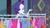 Size: 320x180 | Tagged: safe, imported from derpibooru, screencap, rarity, equestria girls, equestria girls series, street chic, spoiler:eqg series (season 2), autumn, autumn leaves, bracelet, clothes, clothes rack, eyeshadow, female, geode of shielding, jewelry, leaf, leaves, lidded eyes, magical geodes, makeup, smiling, smiling at you, wind, wind blowing, window