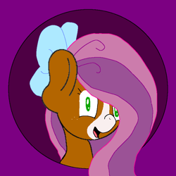 Size: 768x768 | Tagged: safe, artist:purplegravy, imported from derpibooru, oc, oc only, earth pony, pony, freckles, solo