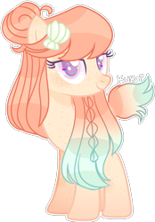 Size: 2160x3112 | Tagged: safe, artist:kurosawakuro, imported from derpibooru, oc, oc only, earth pony, pony, base used, female, mare, simple background, solo, transparent background