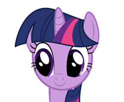 Size: 1100x900 | Tagged: safe, artist:ursamanner, imported from derpibooru, twilight sparkle, pony, unicorn, female, looking at something, simple background, smiling, solo, unicorn twilight, white background