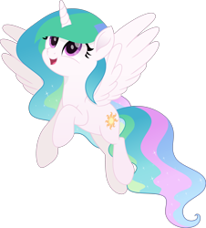 Size: 4839x5347 | Tagged: safe, artist:inaactive, artist:pumpkinpieforlife, imported from derpibooru, princess celestia, alicorn, pony, absurd resolution, alternate design, movie accurate, simple background, solo, transparent background, vector