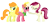 Size: 953x435 | Tagged: safe, artist:acuteexposure, artist:box-of-ideas, artist:selenaede, imported from derpibooru, carrot top, golden harvest, roseluck, oc, oc only, oc:floral fragrance (ice1517), earth pony, pony, icey-verse, base used, carrotluck, clothes, commission, eyes closed, family, female, flower, flower in hair, lesbian, magical lesbian spawn, mare, mother and child, mother and daughter, offspring, open mouth, parent:carrot top, parent:roseluck, parents:carrotluck, raised hoof, scarf, shipping, simple background, solo, tattoo, transparent background
