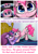 Size: 1500x2116 | Tagged: safe, artist:chopsticks, imported from derpibooru, pinkie pie, twilight sparkle, alicorn, earth pony, pony, bed, behaving like a cat, boop, cheek fluff, chest fluff, close-up, comic, comically missing the point, cute, diapinkes, ear fluff, female, gold tooth, mare, morning ponies, noseboop, personal space invasion, pinkie being pinkie, pinkie logic, text, twilight sparkle (alicorn), unshorn fetlocks