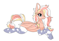 Size: 7000x4919 | Tagged: safe, artist:kireiinaa, imported from derpibooru, oc, oc only, oc:kikuo, pegasus, pony, absurd resolution, female, lying down, mare, prone, simple background, solo, transparent background