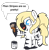 Size: 795x810 | Tagged: safe, edit, imported from derpibooru, oc, oc only, oc:luftkrieg, pegasus, pony, zebra, cute, dialogue, female, filly, happy, misspelling, op is a duck, open mouth, paintbrush, painted, racism, raised leg, simple background, solo, striped, stripeface, transparent background, zebraface