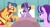 Size: 1142x616 | Tagged: safe, artist:lusterdawn2007, imported from derpibooru, flash sentry, starlight glimmer, sunset shimmer, twilight sparkle, alicorn, pony, unicorn, child, crying, family, female, flashlight, hospital, male, mama twilight, next generation, offspring, parent:flash sentry, parent:twilight sparkle, parents:flashlight, shipping, straight, tears of joy, twilight sparkle (alicorn)