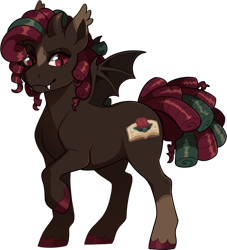 Size: 554x610 | Tagged: safe, artist:lastnight-light, imported from derpibooru, oc, oc only, oc:novella rose, bat pony, pony, female, mare, simple background, solo, transparent background