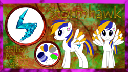 Size: 1920x1080 | Tagged: safe, artist:stormhawk, imported from derpibooru, oc, oc:storm, pegasus, pony, 3d, blender, cutie mark, lightning, male, pegasus oc, reference, reference sheet, render, stallion, wings