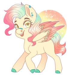 Size: 900x900 | Tagged: safe, artist:sadelinav, imported from derpibooru, oc, oc only, pegasus, pony, chibi, colored wings, female, mare, multicolored wings, simple background, solo, transparent background, wings