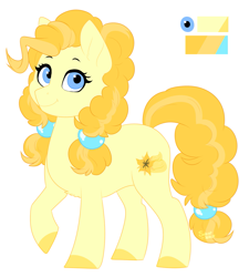 Size: 1309x1455 | Tagged: safe, artist:silentwolf-oficial, imported from derpibooru, oc, oc only, oc:vanilla cream, earth pony, pony, colored hooves, earth pony oc, not pear butter, reference sheet, simple background, solo