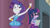 Size: 1920x1080 | Tagged: safe, imported from derpibooru, screencap, rarity, sci-twi, twilight sparkle, equestria girls, equestria girls series, stressed in show, armpits, arms in the air, bracelet, clothes, dress, duo, duo female, female, geode of shielding, geode of telekinesis, hands in the air, jewelry, magical geodes, rarity peplum dress, sleeveless, sleeveless dress, wavy mouth